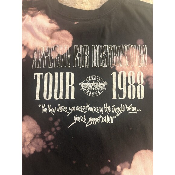 Guns and Roses vintage "Appetite for Destruction shirt size medium - Picture 6 of 8
